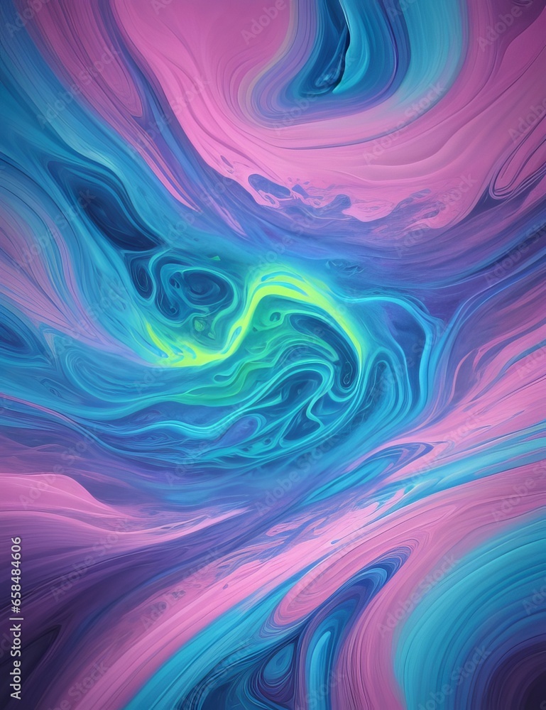 Ethereal Dreams: Abstract Background with Soft Pastel Colors