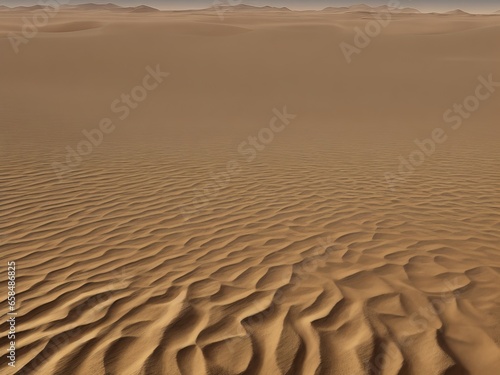 Heat Wave Mirage: Abstract Desert Background