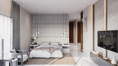 Achieving a Modern and Stylish Bedroom with Minimalist Design