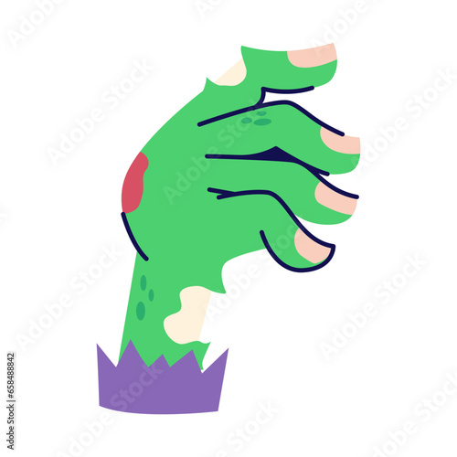 Halloween Zombie Hand gesture