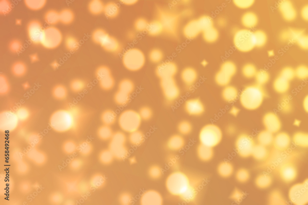 Obraz premium Abstract gold bokeh with texture background