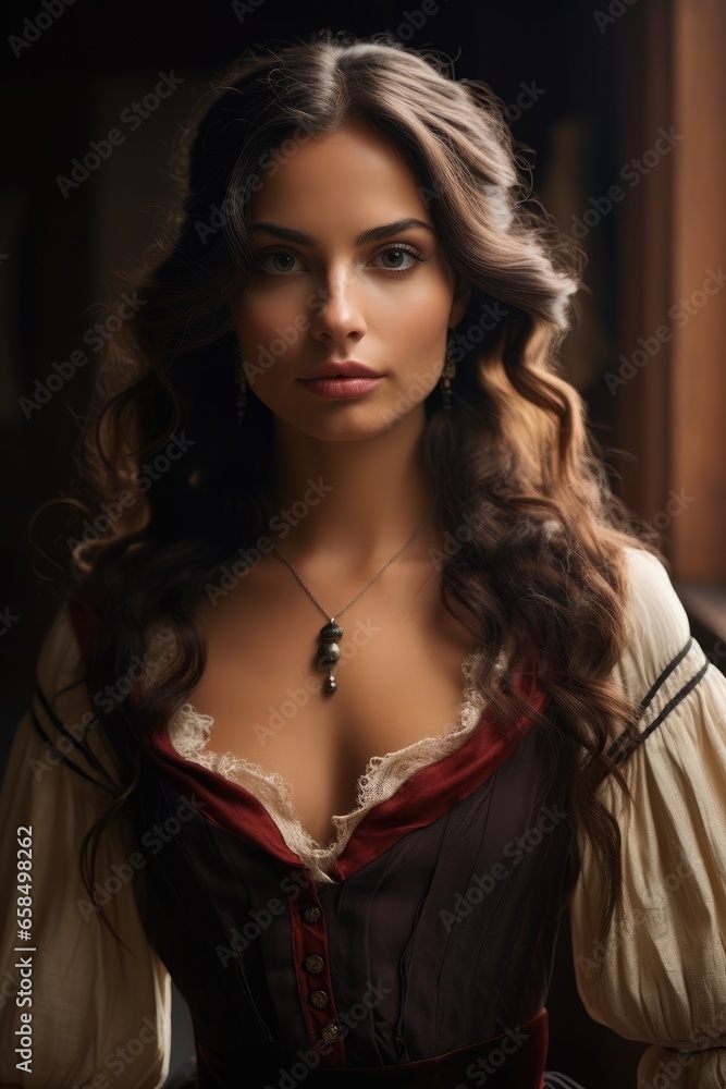 Beautiful Italian women in traditional clothing. Beautiful Italian women in traditional clothing.