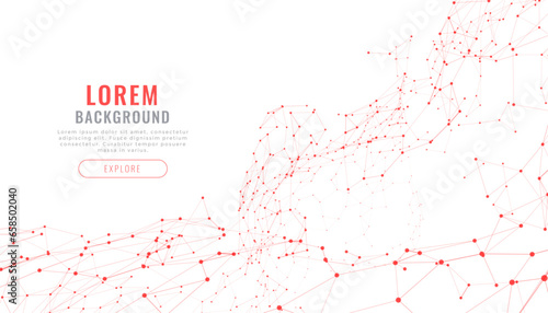 futuristic digital research dotted backdrop for AI or cyber innovation