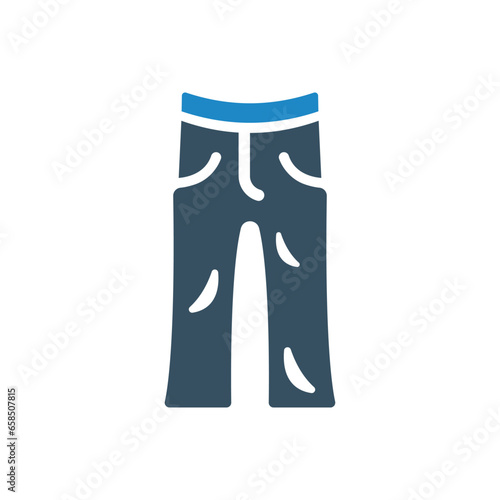jeans pant icon vector illustration