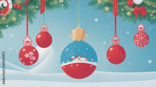 Christmas and New Year holiday background. Christmas celebration, Merry Christmas and Happy New Year, Elegant 