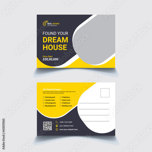 Real Estate & Corporate Postcard Design