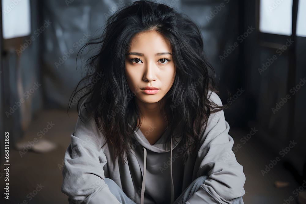portrait of a woman, sad, depress, emotional portrait of a woman, sad, depress, emotional