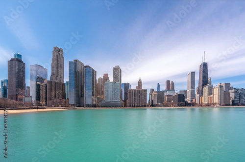 Chicago building city © anekoho