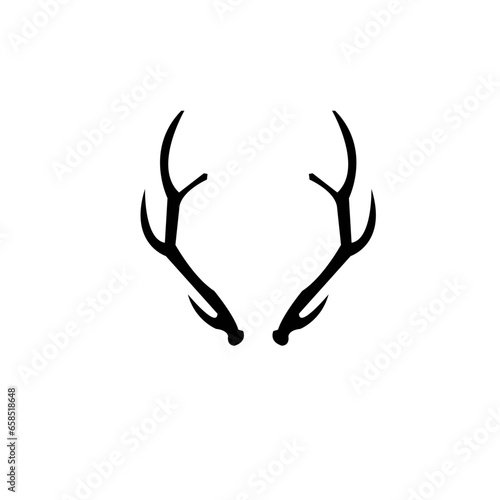 Reindeer Antlers – Nature-Inspired Silhouette Art
