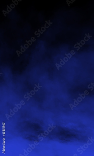 Blue color powder explosion isolated on black background. Royalty high-quality free stock photo image Freeze motion of blue powder exploding. Colorful dust explode. Paint Holi, dust particles splash © Jangnhut2023
