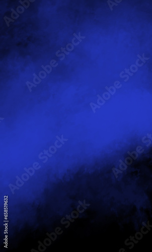 Blue color powder explosion isolated on black background. Royalty high-quality free stock photo image Freeze motion of blue powder exploding. Colorful dust explode. Paint Holi, dust particles splash