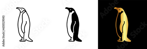 The Penguin icon represents the charm and resilience of these remarkable birds. 