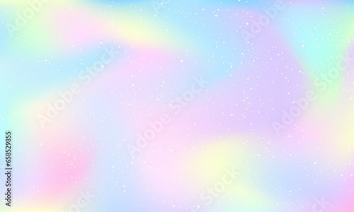 Vector abstract holographic foil texture blurred background