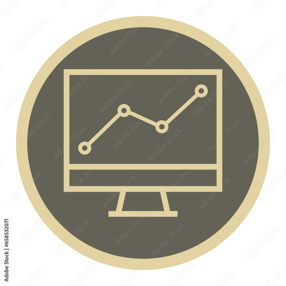 Business Presentation Icon Business Presentation Icon
