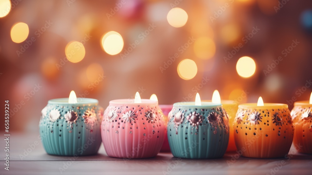 Little Candles Day or Immaculate Conception Eve , Día de las velitas, in honor of the Virgin