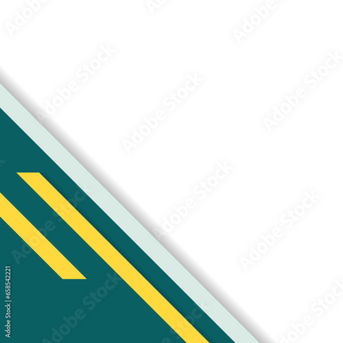 Free Download Modern Geometric Corner With Shadow - GFXLoad