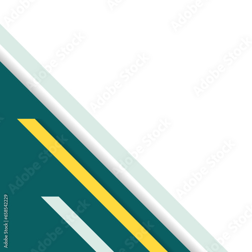 Free Download Modern Geometric Corner With Shadow - GFXLoad