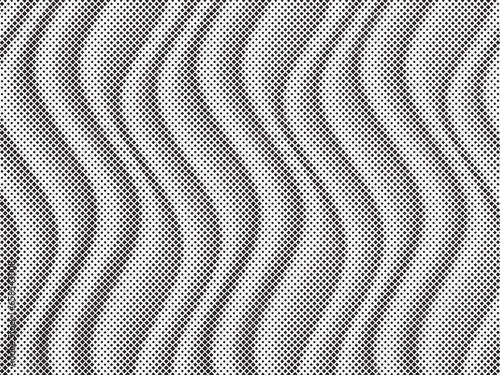 Background with squares halftone dots. Halftone vector background. Monochrome halftone pattern. Abstract geometric dots background. Pop Art comic background for website  card  poster. 