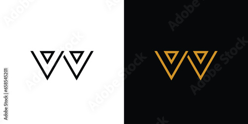 modern and unique letter W initials logo design 2
