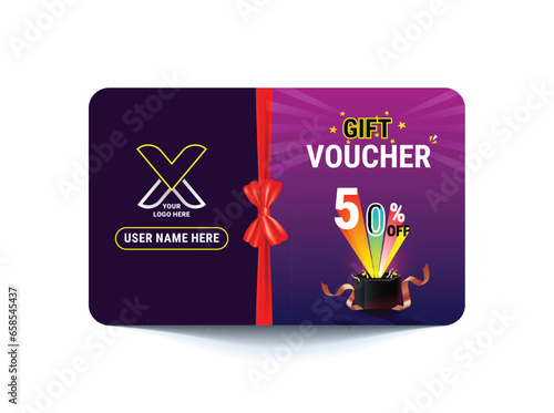 Gift voucher  and discount smart card, atm card
