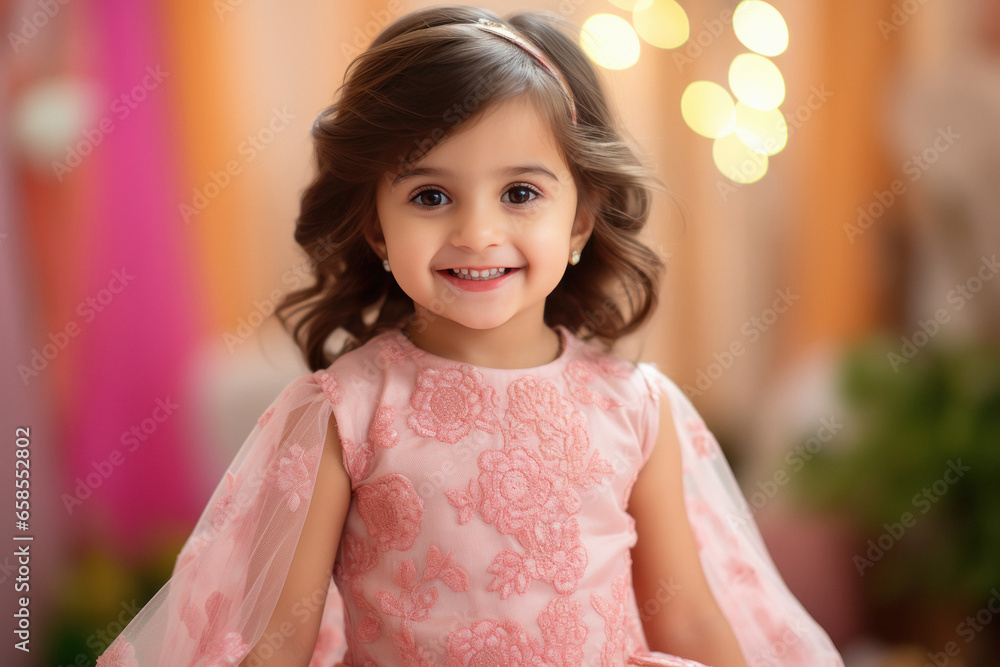 Cute indian little girl child in traditional dressing lehenga choli Cute indian little girl child in traditional dressing lehenga choli