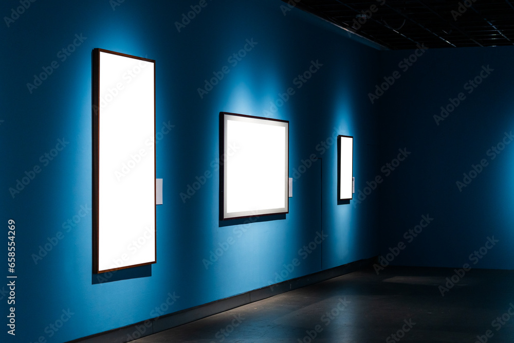 interior of gallery