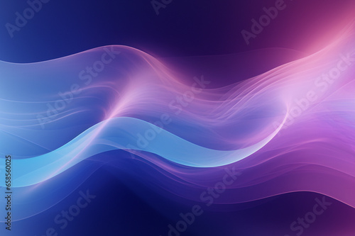 Wallpaper, vivid beautiful glowing waves and lines. Abstract background. Ai generated.