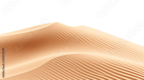 A vast desert landscape with rolling sand dunes