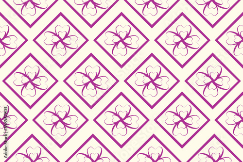 Ikat floral paisley embroidery on pattern traditional.Aztec style abstract vector illustration.design for texture,fabric,clothing,wrapping,decoration.