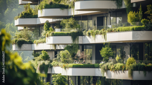 New energy-efficient buildings, green public spaces, vertical forests