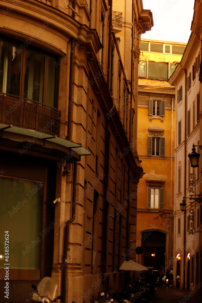 Corner in a street of Rome