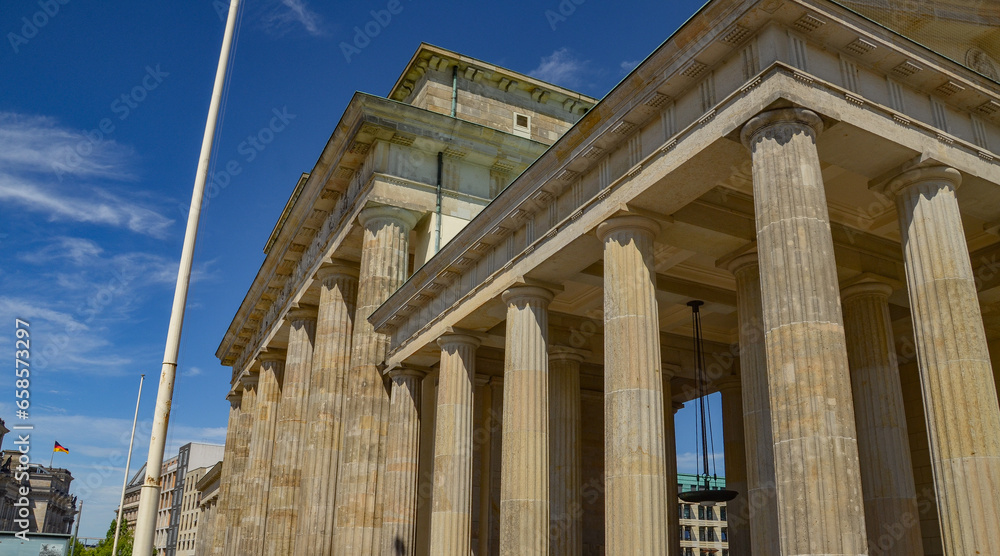 Naklejka premium ancient greek temple