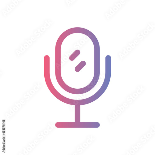 mirror gradient icon