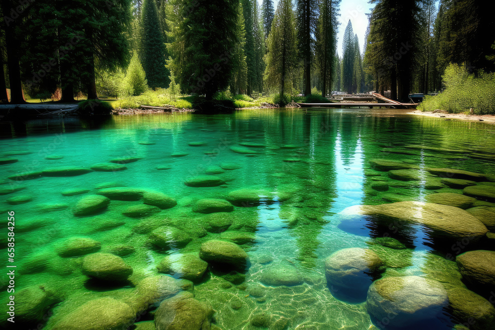 Φωτογραφία The breathtaking beauty of Yosemite Valley in Yosemite National Park, California, USA