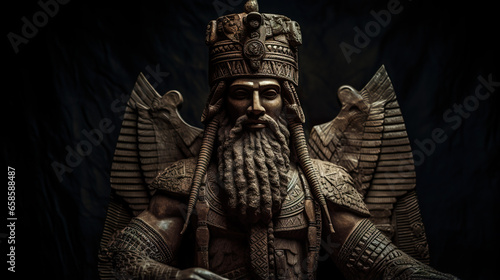 Enki The Sumerian Anunnaki God photo