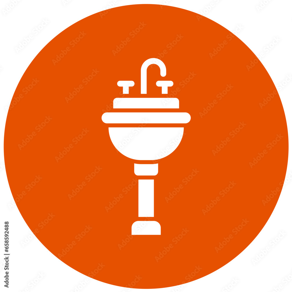 Sink Vector Icon Design Illustration Sink Vector Icon Design Illustration