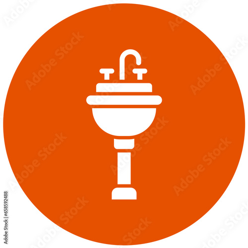 Sink Vector Icon Design Illustration
