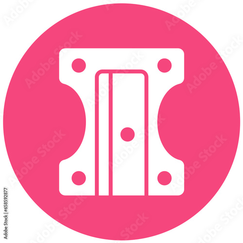 Pencil Sharpener Vector Icon Design Illustration