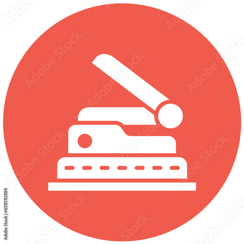 Hole Puncher Vector Icon Design Illustration