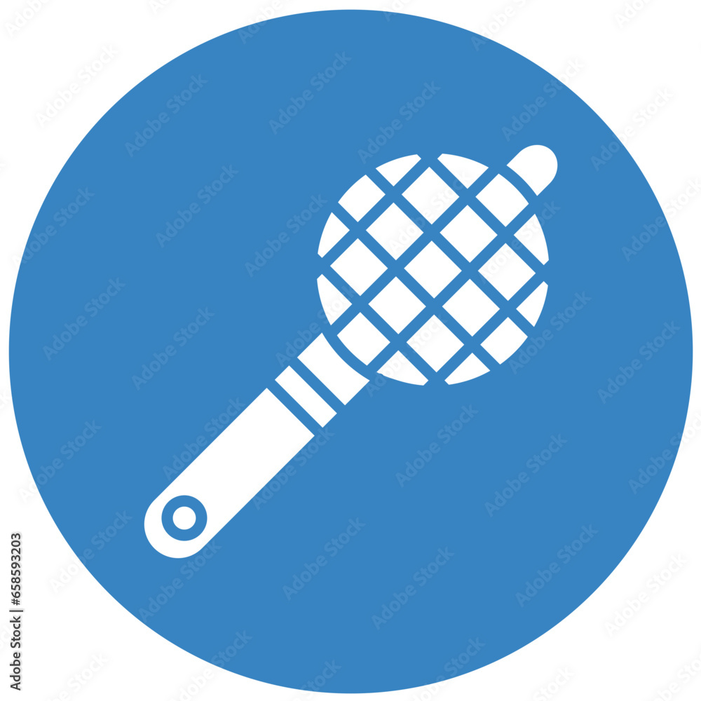 Tea Strainer Vector Icon Design Illustration Tea Strainer Vector Icon Design Illustration