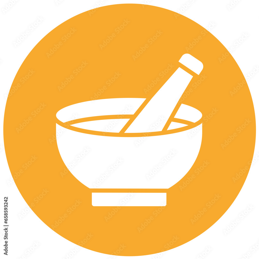 Mortar Vector Icon Design Illustration Mortar Vector Icon Design Illustration