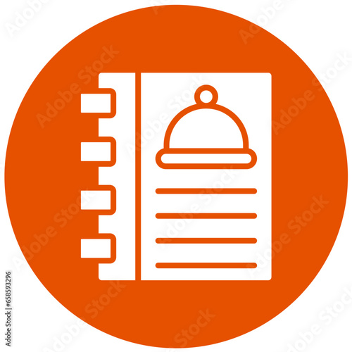 Cookbook Vector Icon Design Illustration