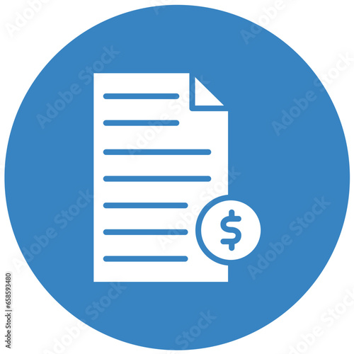 Financial Vector Icon Design Illustration