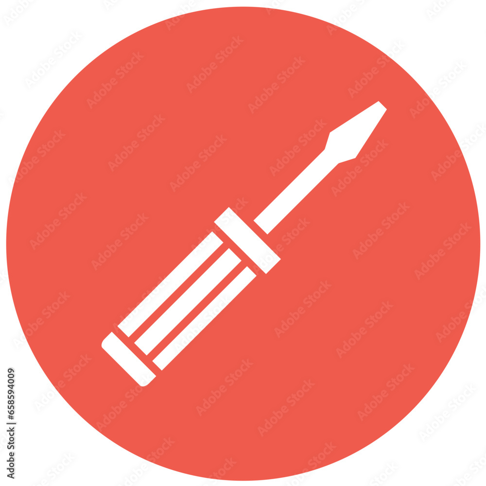 Screwdriver Vector Icon Design Illustration Screwdriver Vector Icon Design Illustration
