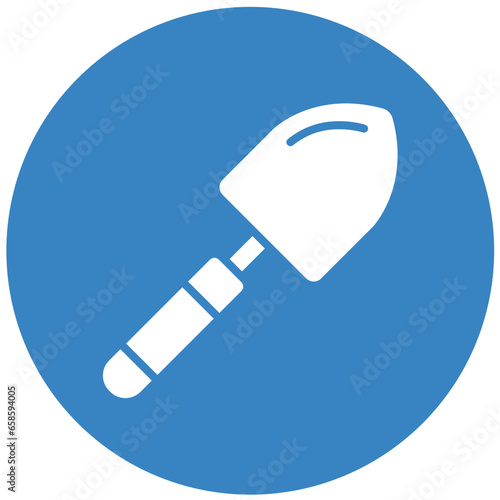 Trowel Vector Icon Design Illustration