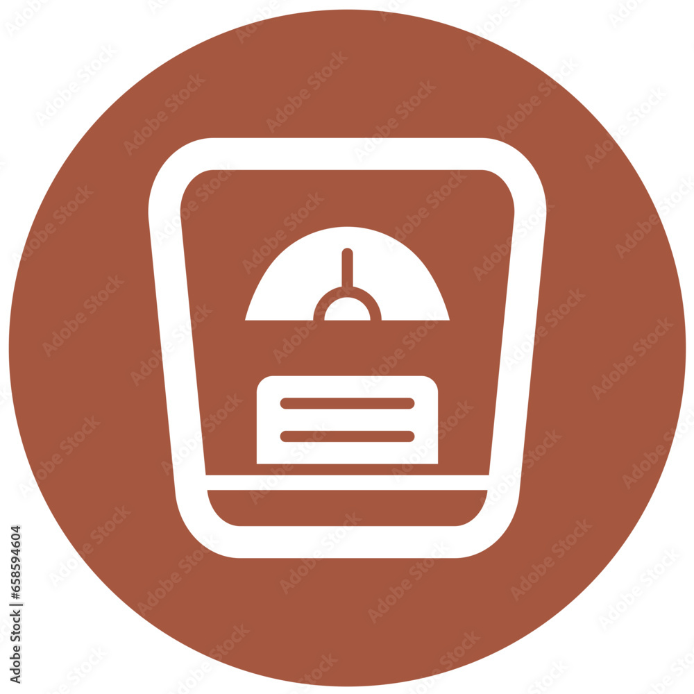 Weight Vector Icon Design Illustration Weight Vector Icon Design Illustration