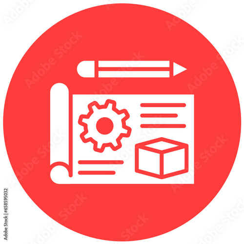 Prototype Vector Icon Design Illustration