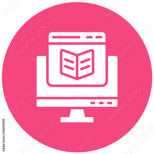 Book Vector Icon Design Illustration