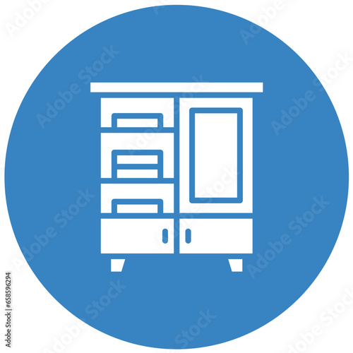 Dressing Room Vector Icon Design Illustration