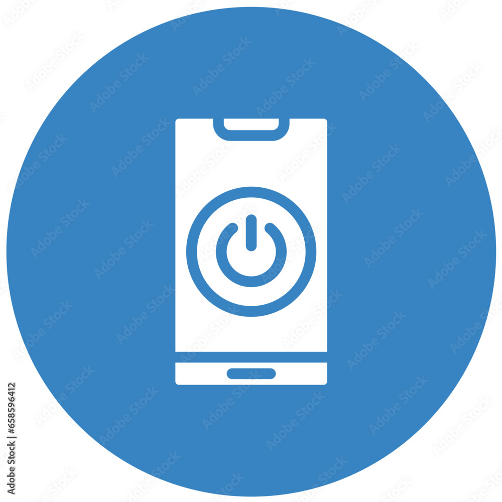 Turn On Vector Icon Design Illustration Turn On Vector Icon Design Illustration